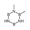 B,N-dimethylborazole结构式