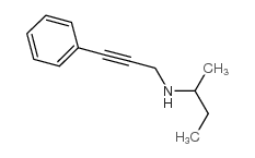 N-(SEC-BUTYL)-3-PHENYLPROP-2-YN-1-AMINE Structure
