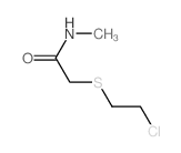 2-(2-chloroethylsulfanyl)-N-methyl-acetamide picture