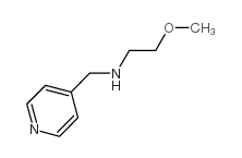 2-methoxy-N-(pyridin-4-ylmethyl)ethanamine Structure