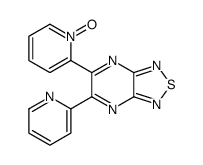 5-(1-oxidopyridin-1-ium-2-yl)-6-pyridin-2-yl-[1,2,5]thiadiazolo[3,4-b]pyrazine结构式