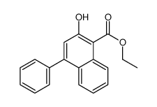 ethyl 2-hydroxy-4-phenylnaphthalene-1-carboxylate结构式