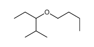 3-butoxy-2-methylpentane Structure