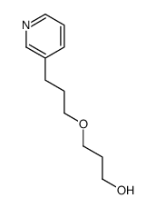 3-(3-pyridin-3-ylpropoxy)propan-1-ol结构式