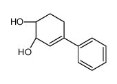 (1R,2S)-4-phenylcyclohex-3-ene-1,2-diol结构式