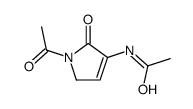 N-(1-acetyl-5-oxo-2H-pyrrol-4-yl)acetamide Structure