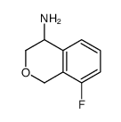 8-fluoroisochroman-4-amine structure