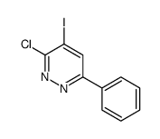 3-Chloro-4-iodo-6-phenylpyridazine Structure