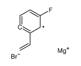 magnesium,1-ethenyl-3-fluorobenzene-6-ide,bromide Structure