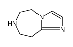 5H-Imidazo[1,2-d][1,4]diazepine, 6,7,8,9-tetrahydro结构式
