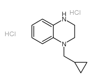 4-(cyclopropylmethyl)-2,3-dihydro-1H-quinoxaline Structure