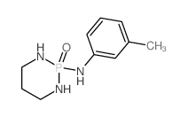 N-(3-methylphenyl)-2-oxo-1,3-diaza-2$l^C10H16N3OP-phosphacyclohexan-2-amine结构式