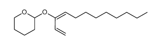 (E)-2-(dodeca-1,3-dien-3-yloxy)tetrahydro-2H-pyran结构式