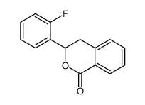 3-(2-FLUOROPHENYL)-3,4-DIHYDROISOCOUMARIN Structure