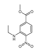 methyl 3-(ethylamino)-4-nitrobenzoate Structure