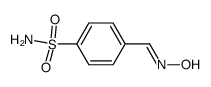 4-(hydroxyimino-methyl)-benzenesulfonic acid amide Structure