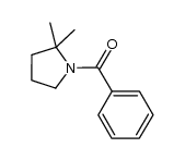 (2,2-dimethylpyrrolidin-1-yl)(phenyl)methanone结构式