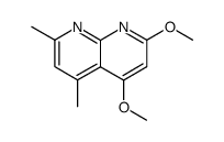 2,4-dimethoxy-5,7-dimethyl-[1,8]naphthyridine Structure