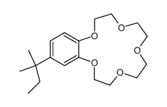 4'-tert-Amylbenzo-15-crown-5结构式