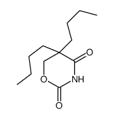 5,5-dibutyl-1,3-oxazinane-2,4-dione结构式