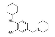 N-Cyclohexyl-4-[(piperidin-1-yl)methyl]benzene-1,2-diamine picture