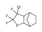 4,7-Methanobenzo(b)thiophene, octahydro-3-chloro-2,2,3-trifluoro结构式