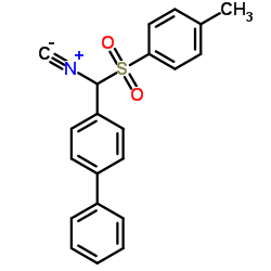 4-{Isocyan[(4-methylphenyl)sulfonyl]methyl}biphenyl结构式