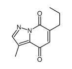 3-methyl-6-propylpyrazolo[1,5-a]pyridine-4,7-dione结构式