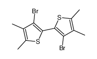 3-bromo-2-(3-bromo-4,5-dimethylthiophen-2-yl)-4,5-dimethylthiophene结构式