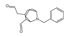 9-benzyl-4-(2-oxoethyl)-9-azabicyclo[4.2.1]nonane-5-carbaldehyde Structure