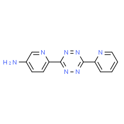 6-(6-(pyridin-2-yl)-1,2,4,5-tetrazin-3-yl)pyridin-3-amine Structure