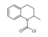 1(2H)-Quinolinecarbonyl chloride, 3,4-dihydro-2-methyl- (9CI) Structure