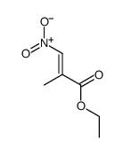 (E)-Ethyl 2-Methyl-3-Nitroacrylate Structure