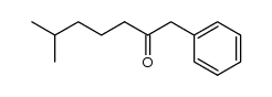 6-methyl-1-phenylheptan-2-one Structure