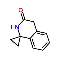 Spiro[cyclopropane-1,1'(2'H)-isoquinolin]-3'(4'H)-one结构式