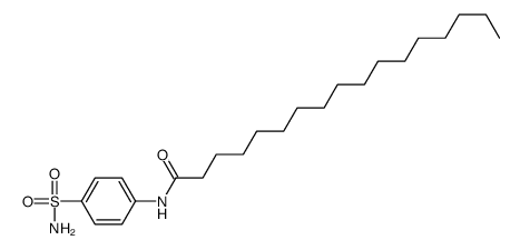 N-(4-sulfamoylphenyl)heptadecanamide Structure