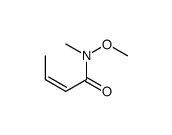 (E)-N-methoxy-N-methylbut-2-enamide Structure
