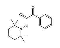 oxo-phenyl-acetic acid 2,2,6,6-tetramethyl-piperidin-1-yl Structure