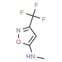 5-Isoxazolamine,N-methyl-3-(trifluoromethyl)-(9CI) structure