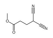 methyl 4,4-dicyanobutanoate Structure