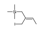 2-(iodomethyl)but-2-enyl-trimethylsilane结构式