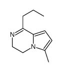 Pyrrolo[1,2-a]pyrazine, 3,4-dihydro-6-methyl-1-propyl- (9CI) picture