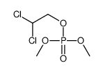 2,2-dichloroethyl dimethyl phosphate Structure