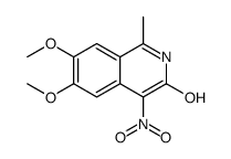 6,7-dimethoxy-1-methyl-4-nitro-2H-isoquinolin-3-one Structure