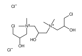 (3-chloro-2-hydroxypropyl)-[3-[(3-chloro-2-hydroxypropyl)-dimethylazaniumyl]-2-hydroxypropyl]-dimethylazanium,dichloride结构式
