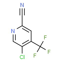 5-氯-4-(三氟甲基)-2-氰基吡啶结构式