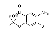 2-Bromo-5-nitro-4-trifluoromethoxyaniline picture