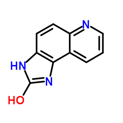 2H-Imidazo[4,5-f]quinolin-2-one,1,3-dihydro-(9CI)结构式