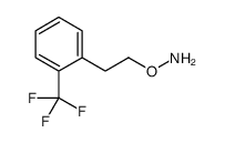 O-[2-[2-(trifluoromethyl)phenyl]ethyl]hydroxylamine Structure