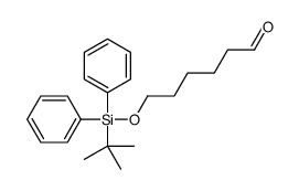 6-[tert-butyl(diphenyl)silyl]oxyhexanal Structure